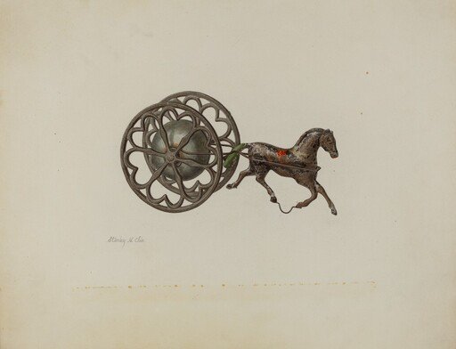 Toy Bell Cart