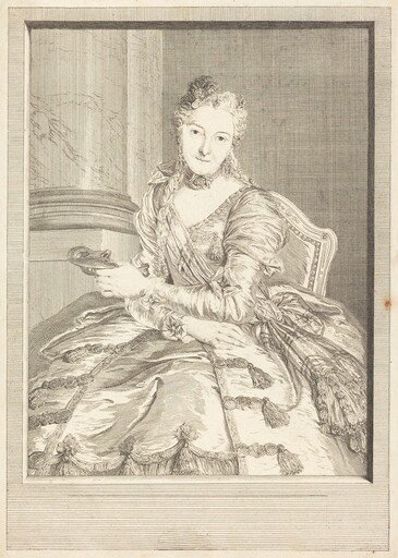 Mme. de M ... en habit de bal