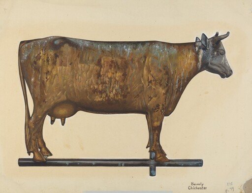 Cow Weather Vane