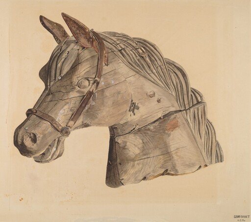 Carousel Horse's Head