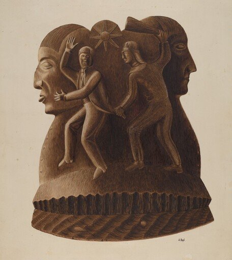 "Symbolic" Figure Carvings