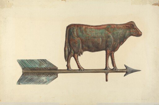 Cow Weather Vane