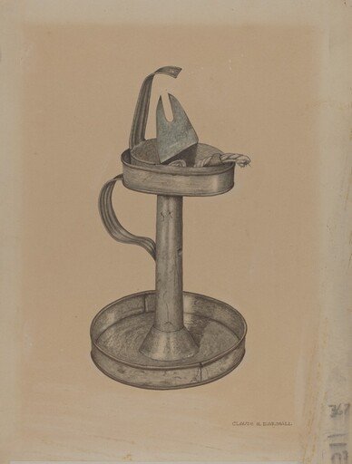 Betty Lamp and Stand