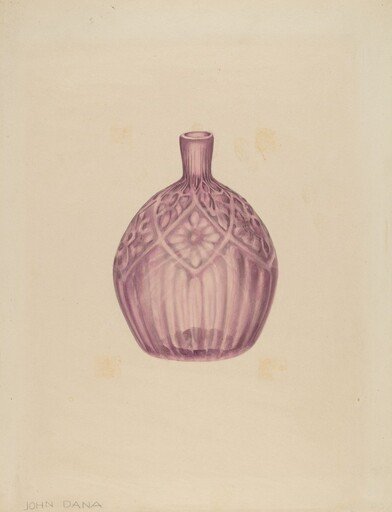 Glass Cologne Bottle