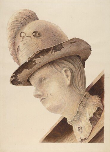 Figurehead from Schooner "Haroldine"