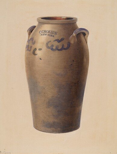 Stoneware Jar