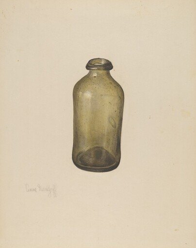 Shoe Blacking Bottle