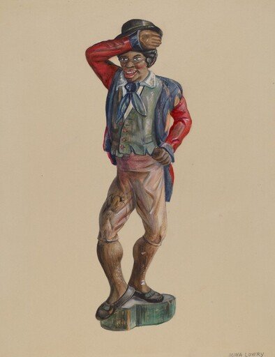 Figure of a Black Man