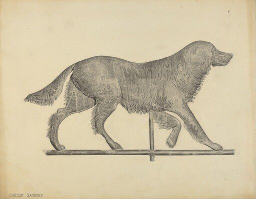 Dog Weather Vane