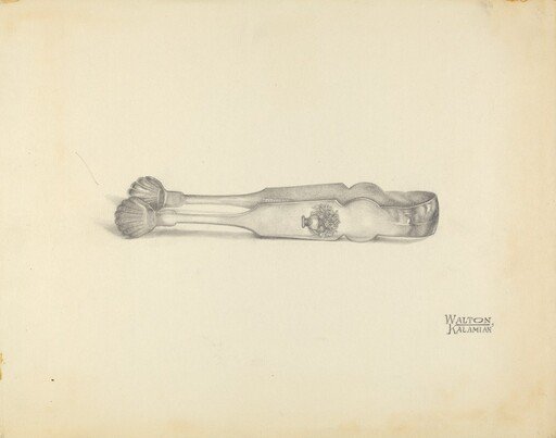 Silver Sugar Tongs