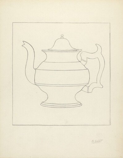 Pewter Pitcher