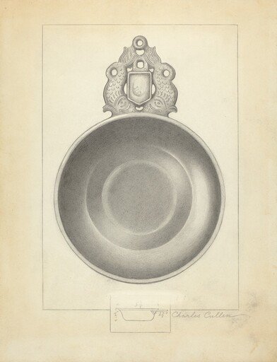 Pewter Porringer