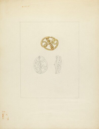 Gold Brooch