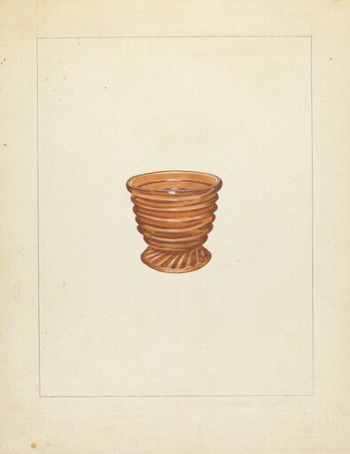 Blown Glass - Salt Cellar