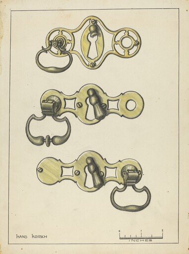 Three Door Handles
