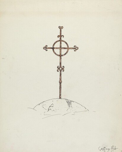 Wrought Iron Cross