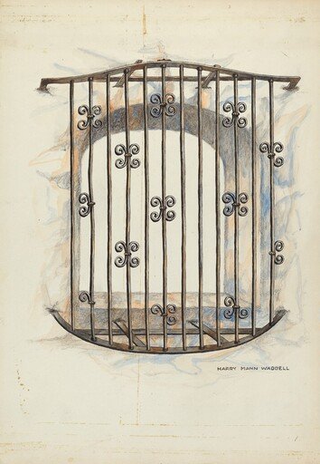 Iron Grille at Window
