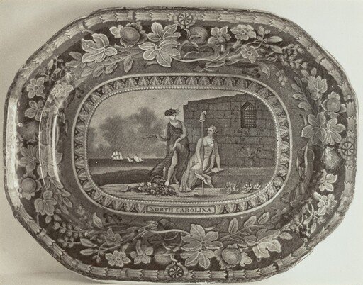 Platter - "North Carolina Arms"