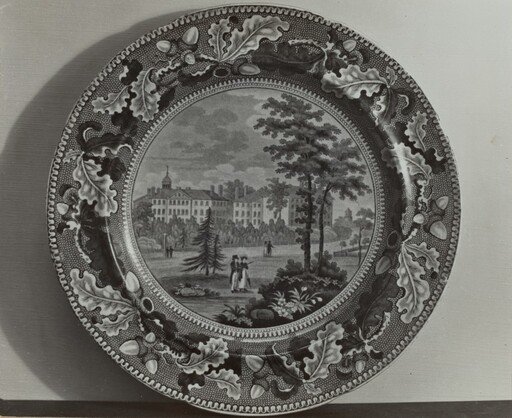 Plate - "Harvard College"
