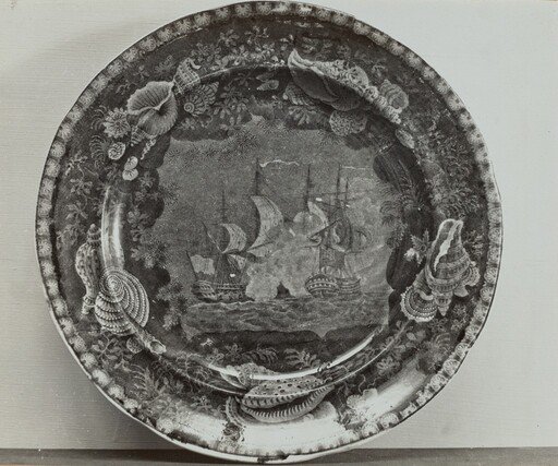 Plate - "Naval Battle"