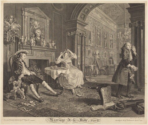 Marriage a la Mode: pl. 2
