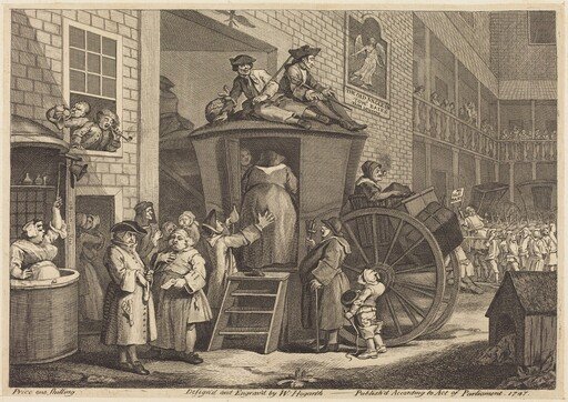 The Stage-coach, or the Country Inn Yard