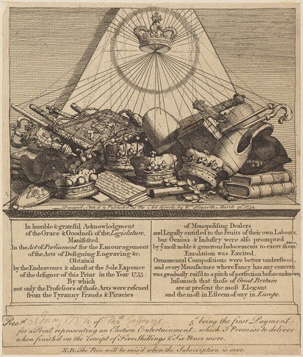 Crowns, Mitres, Maces, Etc.