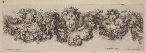 Festoon with Medici Coat of Arms
