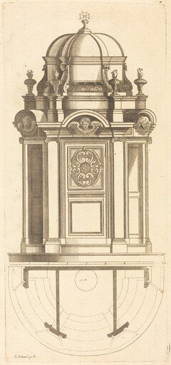 Plan et elevation des plus beaux confessionnaux de Paris, tres fidelemant mesure