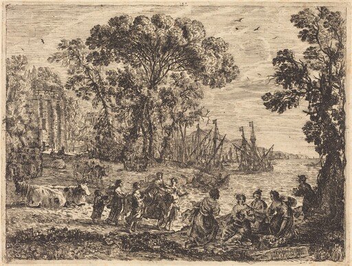 Europa and the Bull (L'enlèvement d'Europe)