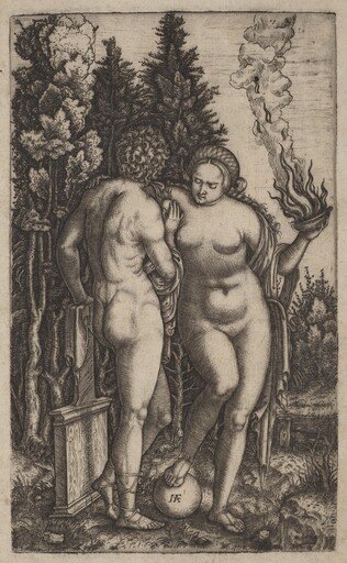 Man and Woman with a Ball