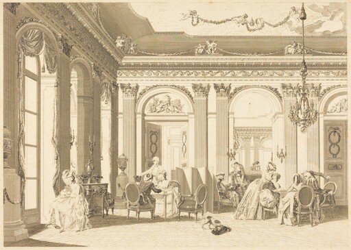 L'assemblee au salon