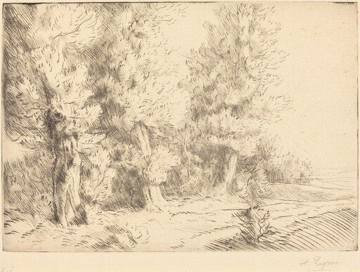 In the Forest of Fontainebleau  (Dans la foret de Fontainebleau)