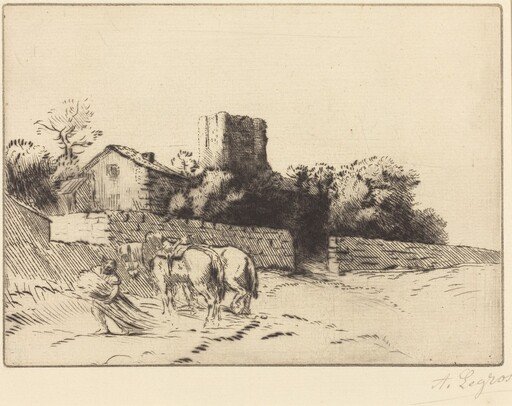 Rectory Wall (Le mur du presbytere)