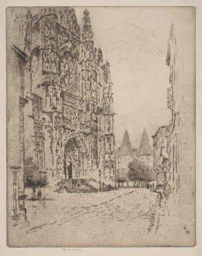 Towers of the Bishop's Palace, Beauvais