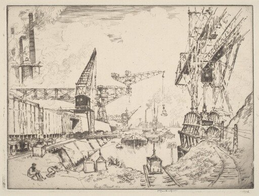 Cranes at Duisburg