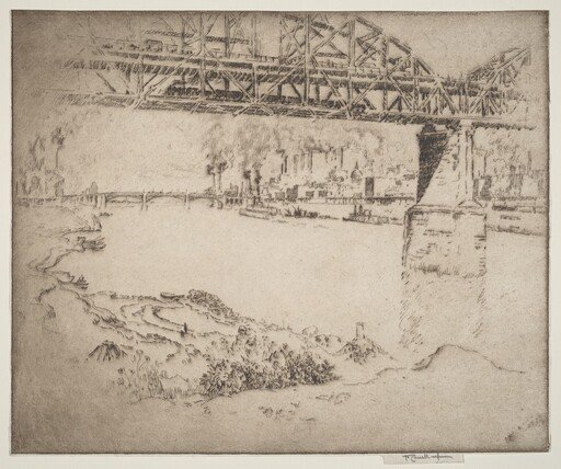 The City Bridge, St. Louis