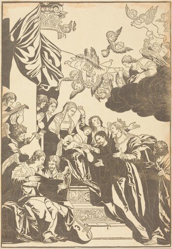 The Mystic Marriage of Saint Catherine