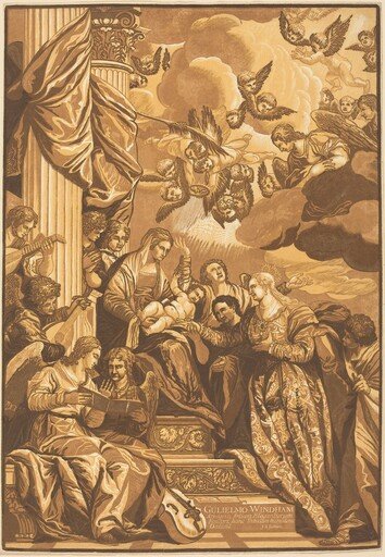 The Mystic Marriage of Saint Catherine