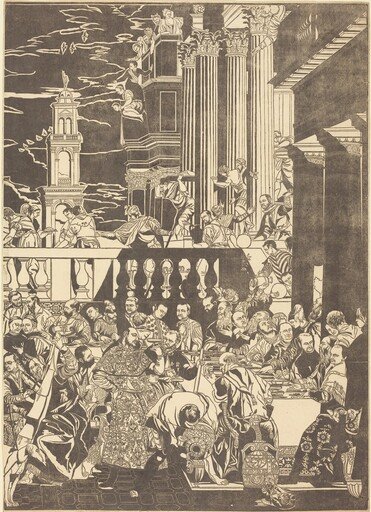 The Marriage at Cana [right plate]