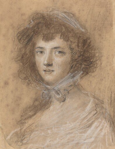 Head and Bust of a Woman