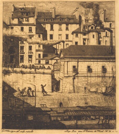 La morgue, Paris (The Mortuary)