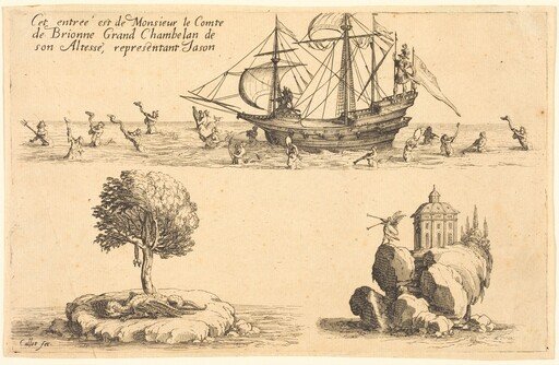 Entry of M. le Comte de Brionne, Grand Chamberlain of His Highness,Representing Jason
