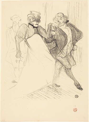 Rejane and Galipaux in "Madame Sans-Gêne" (Réjane et Galipaux dans "Madame Sans-Gêne")