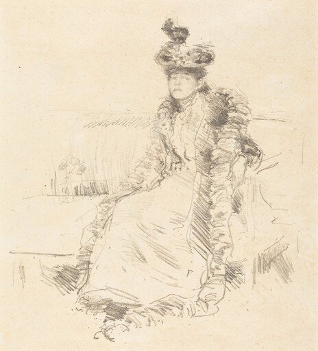 A Lady Seated