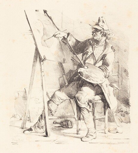 The Sign Painter (Le Peintre d'Enseignes)