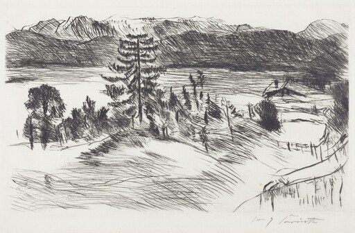 Grosse Walchenseelandschaft (Large Walchen Sea Landscape)