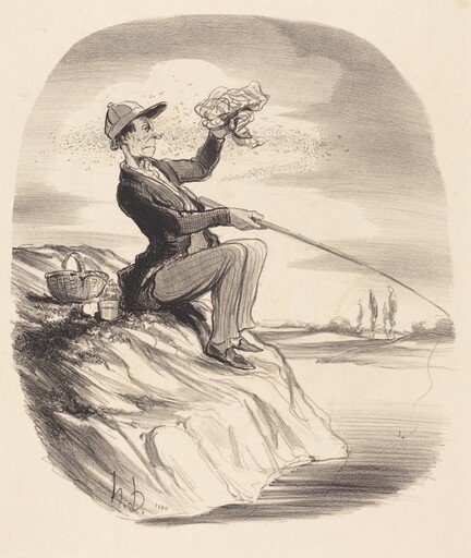 Désagrément d'aller a la pêche...