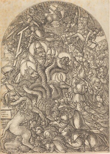 The Beast with Seven Heads and Ten Horns