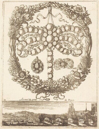 La veue du pont de Rouen
